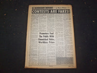 1966 AUGUST 1 MIDNIGHT NEWSPAPER - HAMMERS NAILS INTO HIS HANDS - NP 7366