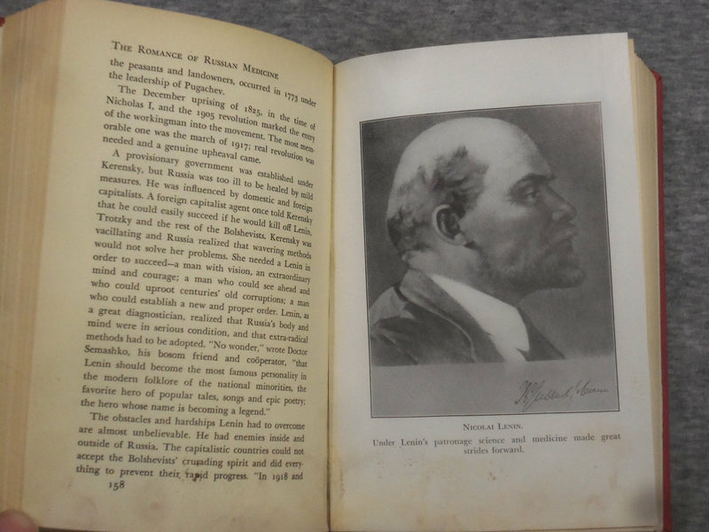 1937 THE ROMANCE OF RUSSIAN MEDICINE BY MICHAEL RAVITCH, MD - KD 2758U