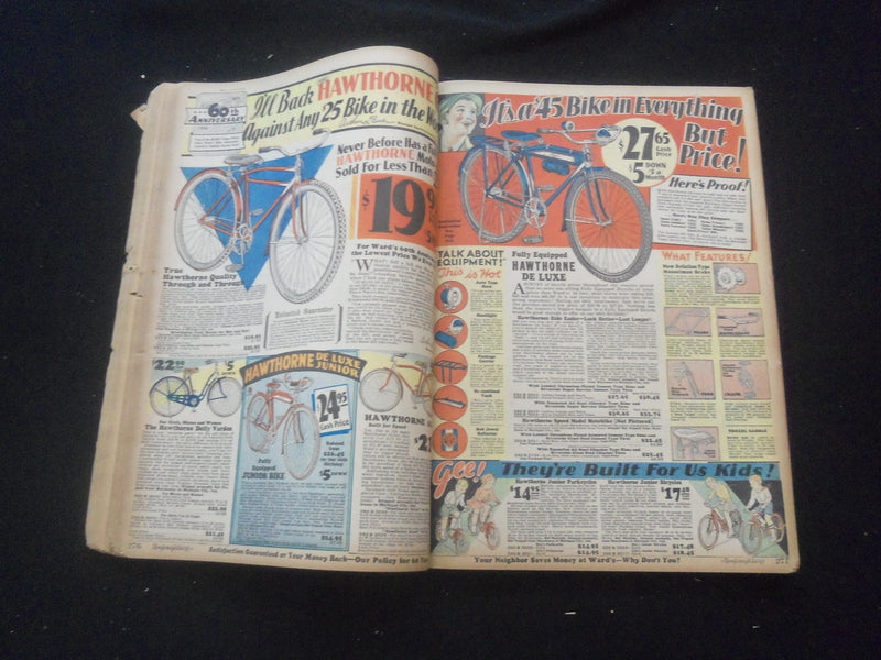 1932 SPRING AND SUMMER MONTGOMERY WARD CATALOG - CHICAGO, ILLINOIS - R 93G