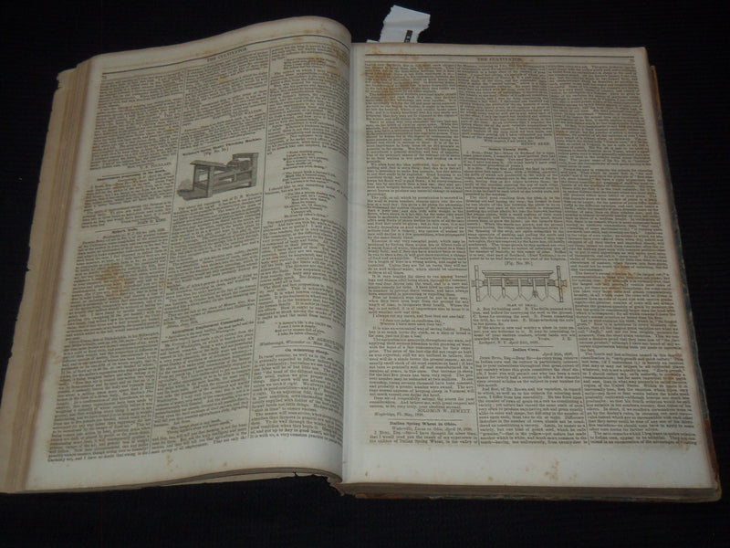 1838-1839 THE CULTIVATOR MAGAZINE BOUND VOLUME NO. 5 - KD 3351M