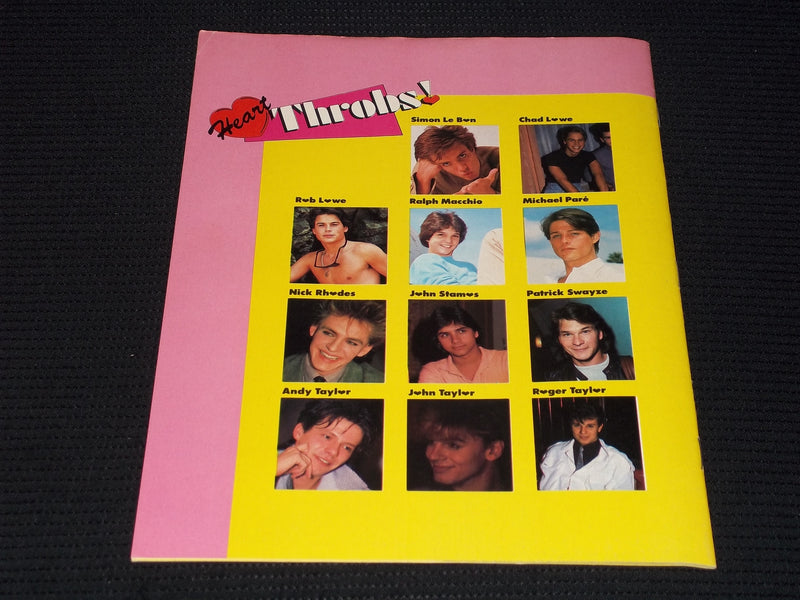 1985 AUTUMN HEART THROBS MAGAZINE - GEORGE MICHAEL ANDREW RIDGELEY - E 14363