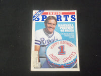 1981 APRIL 30 INSIDE SPORTS MAGAZINE - GEORGE BRETT COVER - B 431M
