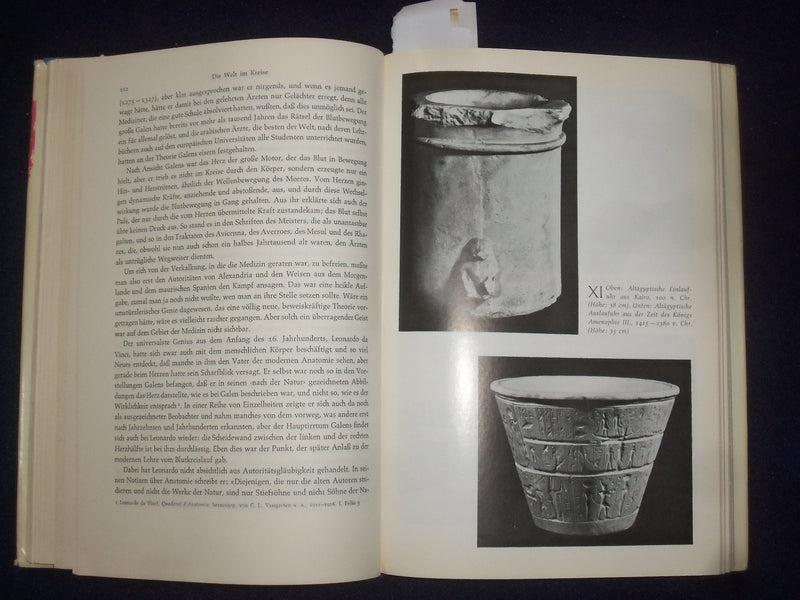 1959 EINE WELT - GESCHICHTE DES HERZENS HARDCOVER BOOK - MORUS- GERMAN - KD 9013