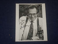LARRY KING AUTOGRAPHED PHOTOGRAPH - J 6038