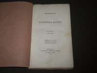 1847-1859 BROWNSON'S QUARTERLY REVIEW MAGAZINE LOT OF 9 ISSUES - WR 714