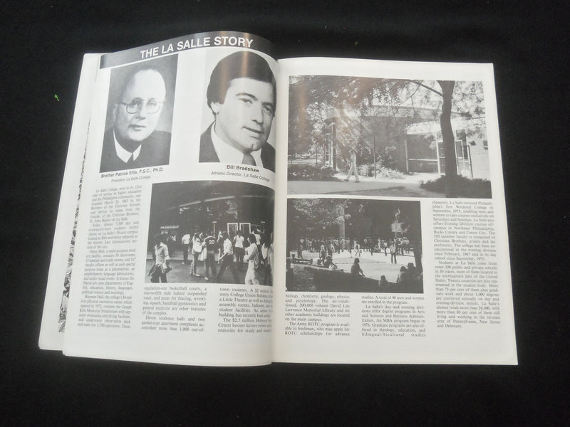 1984 JANUARY 4 PHILADELPHIA BIG 5 BASKETBALL MAGAZINE 1983-84 - ST 457W