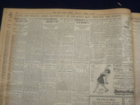 1918 APRIL 5 NEW YORK TIMES - AMERICANS IN NEW SECTOR NEAR VERDUN - NT 8202