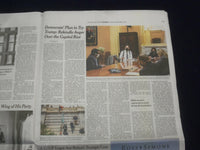 2021 FEBRUARY 8 NEW YORK TIMES - TRIAL STRATEGY AIMS TO REKINDLE CAPITOL OUTRAGE