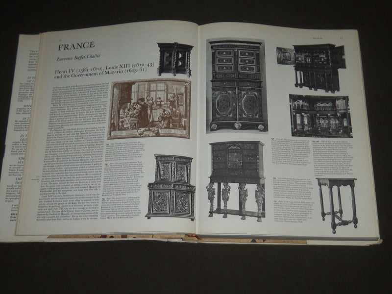 1965 WORLD FURNITURE EDITED BY HELENA HAYWARD HARDCOVER BOOK - I 707
