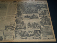 1941 JULY 4 CLEVELAND NEWS NEWSPAPER - DEFENSE JOBS POUR A BILLION CITY- NT 7455