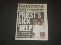 2021 AUGUST 9 NEW YORK DAILY NEWS NEWSPAPER -PRIEST'S SICK 'HELP', DEADLINE NEAR