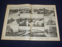 1903 JUNE 20 COLLIER'S MAGAZINE - NICE ILLUSTRATED WOMAN ON BOAT COVER - ST 6672