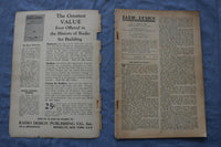 1928 SEPTEMBER RADIO DESIGN SOFTCOVER HANDBOOK -PILOT TELEVISION RECEIVER- K 312
