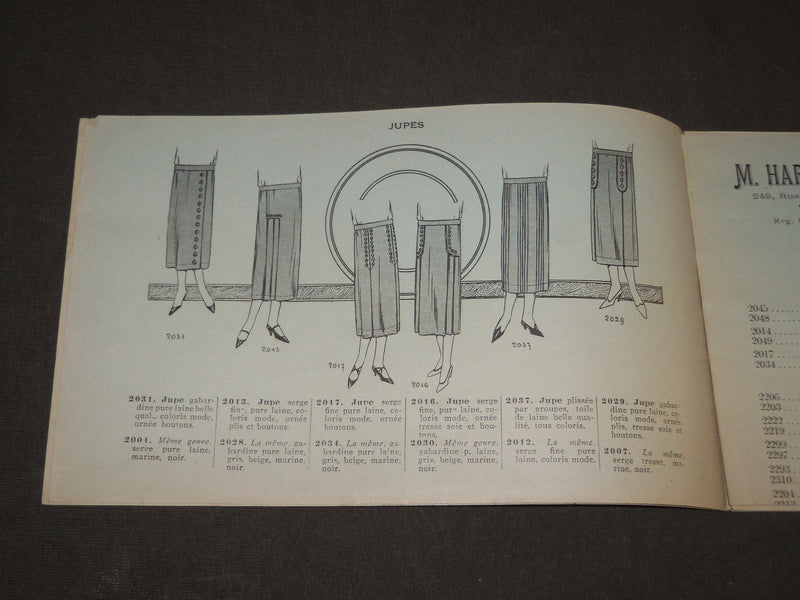 1925 SUMMER M. HARMAND & CIE POUR DAMES FRENCH CATALOGUE - FR 1131