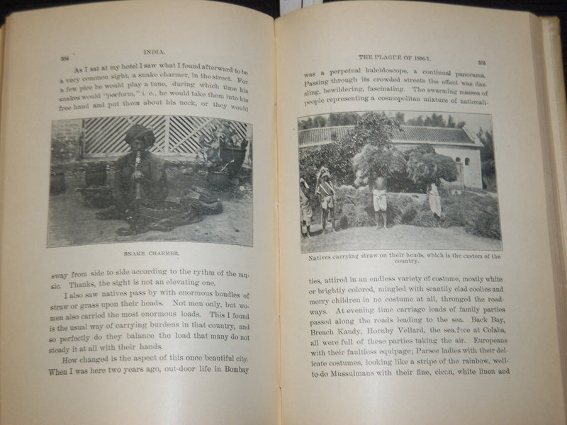 1898 INDIA THE HORROR STRICKLEN EMPIRE HARDCOVER BOOK BY GEORGE LAMBERT- KD 9412