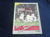 1987 OCT 24 SAN DIEGO STATE UNIV VS LONG BEACH STATE FOOTBALL PROGRAM - ST 5882B