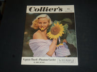 1950 OCTOBER 14 COLLIER'S MAGAZINE - CAPTAIN THACH'S PHANTOM CARRIER - SP 8361