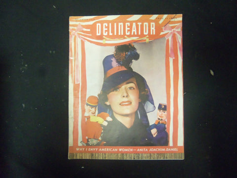 1936 NOVEMBER DELINEATOR MAGAZINE - GREAT COVER, STORIES AND ADS - ST 3799