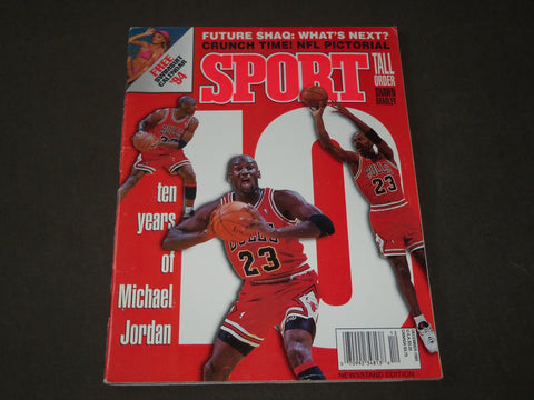 1993 DECEMBER SPORT MAGAZINE - MICHAEL JORDAN COVER - CW 296