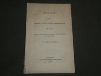1846 REPORT OF THE WATER COMMISSIONERS OF 1845 BY JOHN H. WILKINS - J 4829