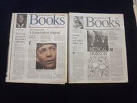 1997-1998 THE PHILADELPHIA INQUIRER SUNDAY BOOKS SECTION - LOT OF 14 - NP 6219