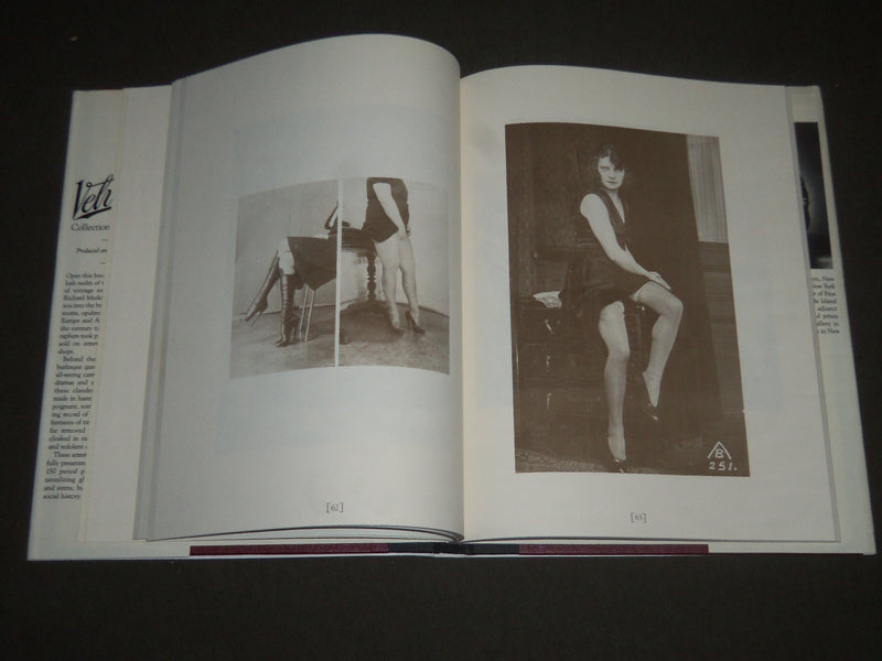 1985 VELVET EDEN BY RICHARD MERKIN HARDCOVER BOOK- GREAT PHOTOS - I 869