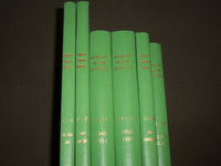 1939-1959 BROOKLYN MUSEUM BULLETIN BOUND VOLUMES LOT OF 6 - KD 5Q