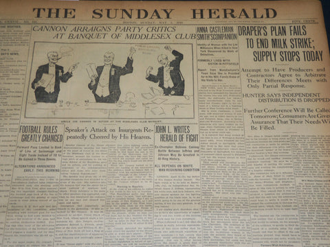 1910 MAY 1 THE BOSTON HERALD - JOHN L. WRITES ABOUT JEFFRIES & JOHNSON - BH 362