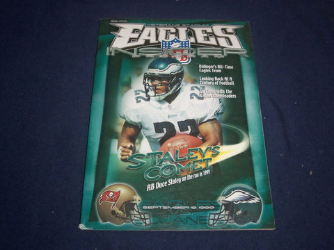 1999 SEP 19 NFL INSIDER MAGAZINE-T.B. BUCCANEERS AT PHILADELPHIA EAGLES-ST 3811M
