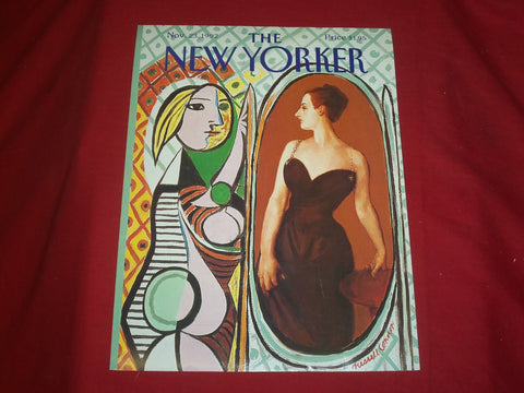 1992 NOVEMBER 23 NEW YORKER MAGAZINE FRONT COVER ONLY - GREAT ART FOR FRAMING