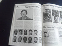 1985 USFL KICKOFF FOOTBALL PROGRAM - NJ GENERALS VS TAMPA BAY BANDITS - SP 6483F
