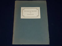 1923 AN ESSAY OF DRAPERY 1635 BY WILLIAM SCOTT SOFTCOVER BOOK - KD 3563