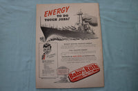 1942 JUNE BOYS' LIFE MAGAZINE - SAILOR UP THE MAST COVER - E 26523