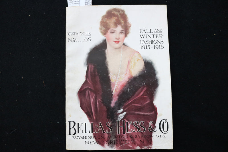 1915-1916 FALL AND WINTER FASHIONS BELLAS HESS & CO CATALOG - K 2450