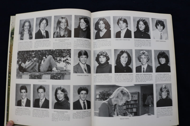 1981 MILESTONE WEST ESSEX HIGH SCHOOL YEARBOOK - NORTH CALDWELL, NJ - YB 3447