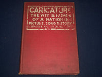 1910 CARICATURE WIT & HUMOR OF NATION BOOK - ILLUSTRATIONS - FLAGG - KD 3165