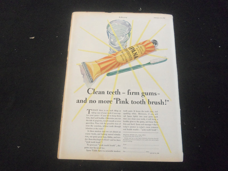 1931 FEBRUARY 14 LIBERTY MAGAZINE - I DOUBLE DARE YOU! - SP 5190A