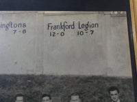 1933 NEW JERSEY STATE CHAMPIONS FOOTBALL TEAM FRAMED PHOTO - 21x17 - #46A