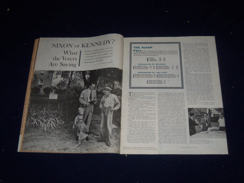 1960 SEPTEMBER 24 THE SATURDAY EVENING POST MAGAZINE- ILLUSTRATED COVER- SP 5738