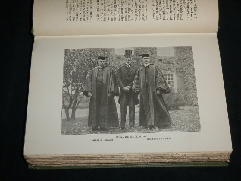 1917 RUTGERS COLLEGE 150TH ANNIVERSARY 1766-1916 HARDCOVER BOOK - KD 6818