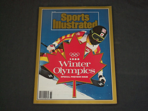 1988 SPORTS ILLUSTRATED MAGAZINE - 1988 WINTER OLYMPICS PREVIEW ISSUE - SP 9157