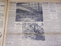 1938 JANUARY 27 NEW YORK TIMES - ICE PERILS NIAGARA BRIDGE, STEEL FAILS- NT 2418