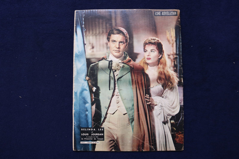 1958 MARCH 27 CINE-REVELATION MAGAZINE - SYLVIE SOLAR COVER - E 22111