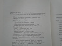 1984 THE BIRDS OF REPUBLIC OF PANAMA HARDCOVER BOOK PART 4 BY WETMORE - KD 8018