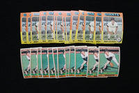 MIKE CALDWELL 1985-1986 TOPPS BASEBALL CARDS-CARD # 347/157-NM-MT LOT OF 29-#255