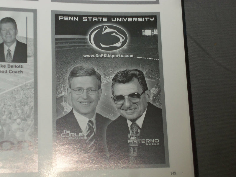 2006 NATIONAL FOOTBALL FOUNDATION & COLLEGE HALL OF FAME PROGRAM - J 4103