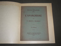 1907 AUGUST L'ANARCHISME PAR E. ARNAND ET MAURICIUS FRENCH MAGAZINE - J 2446
