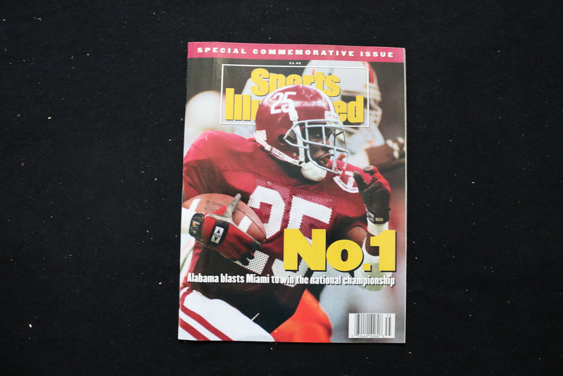 1993 SPORTS ILLUSTRATED MAGAZINE - ALABAMA BLASTS MIAMI COVER - E 10880