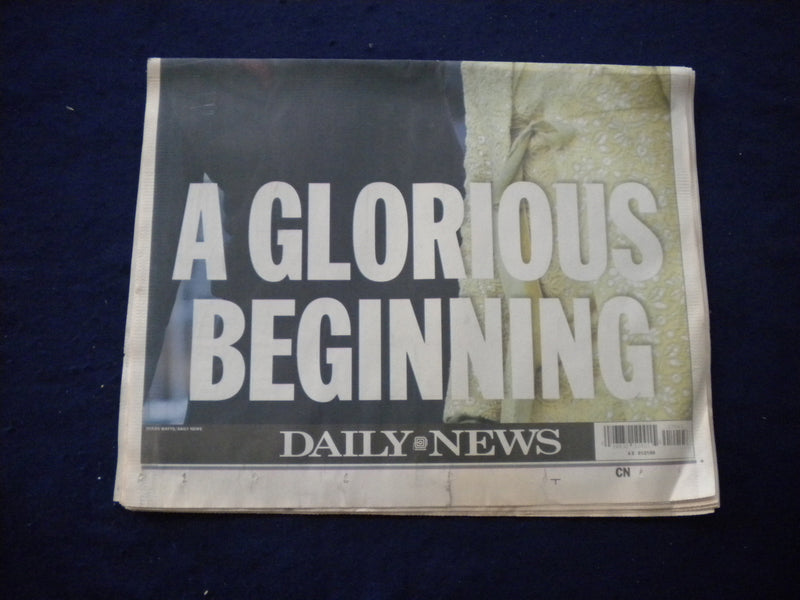 2009 JAN 21 NEW YORK DAILY NEWS NEWSPAPER - OBAMA INAUGURATION SPECIAL - NP 5976