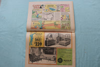 1963-1969 MILWAUKEE JOURNAL SUNDAY COLOR COMIC SECTIONS - LOT OF 3 - NP 9177